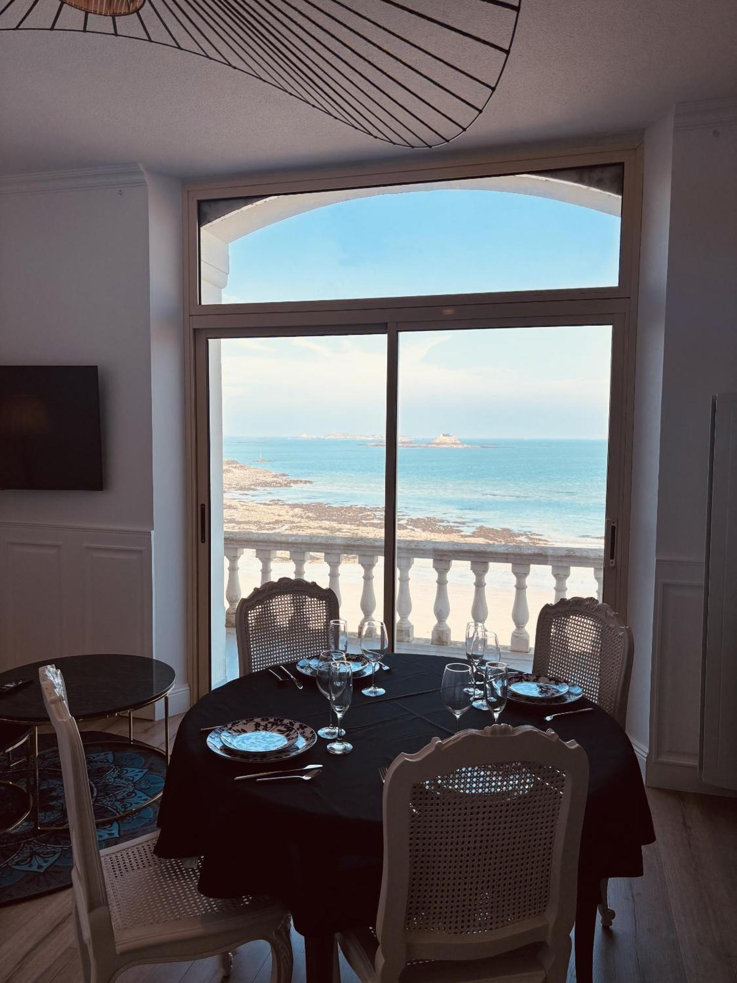 Villa Ker Eole Vue Mer Dinard Bagian luar foto